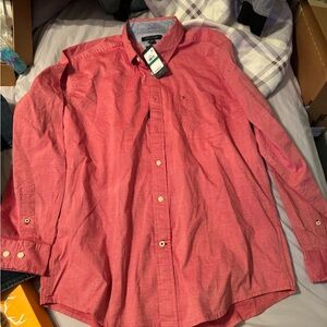 New with tags men’s tommy hilfiger long sle dress shirt